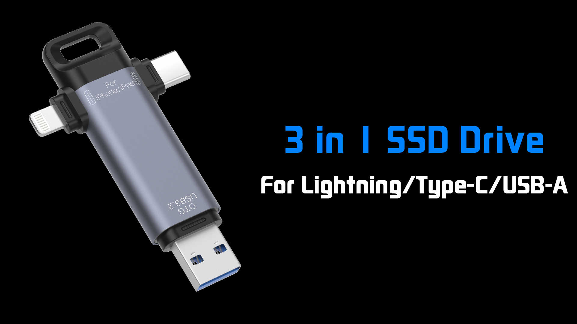 Drive flash USB a stato 3 in 1solide